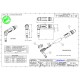 AMPHENOL ACPS-TN - джек стерео, угловой, кабельный, 6.3 мм, корпус металл, цвет - никель