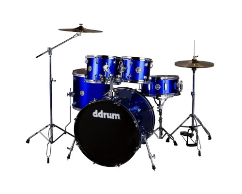 DDRUM D2 522 CB - ударная установка , цвет Cobalt Blue , 10'-12'-16'-22', 14х6.5'