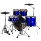 DDRUM D2 522 CB - ударная установка , цвет Cobalt Blue , 10'-12'-16'-22', 14х6.5'
