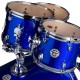DDRUM D2 522 CB - ударная установка , цвет Cobalt Blue , 10'-12'-16'-22', 14х6.5'