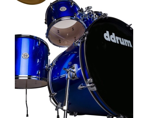 DDRUM D2 522 CB - ударная установка , цвет Cobalt Blue , 10'-12'-16'-22', 14х6.5'